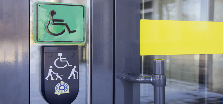 automatic handicap door opener in Winters